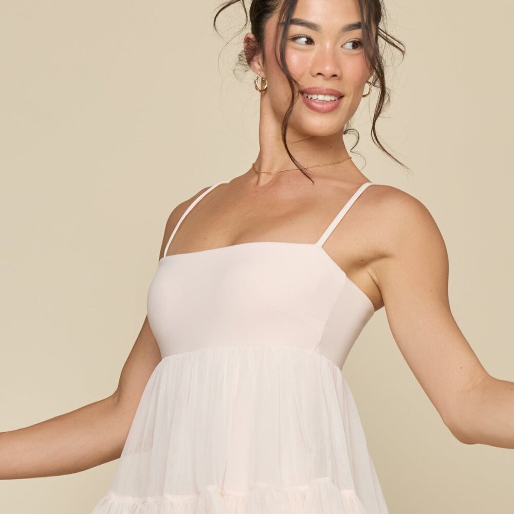 Pirouette Babydoll Dress - Tutu Pink